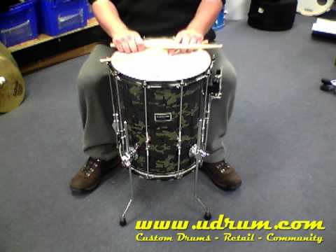 The Brand New "Wojinator" udrum custom Floor Snare