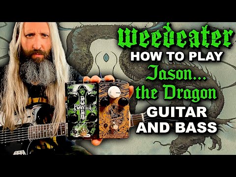 Weedeater Sludge Metal GUITAR AND BASS Lesson - Jason... The Dragon