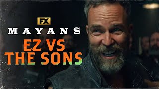 EZ Faces Off Against Isaac &amp; the Sons of Anarchy - Scene | Mayans M.C. | FX
