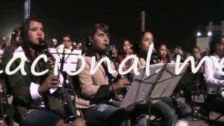 preview picture of video 'Festival de Bandas 2008. Abasolo, Gto. Himno Nacional mexicano'