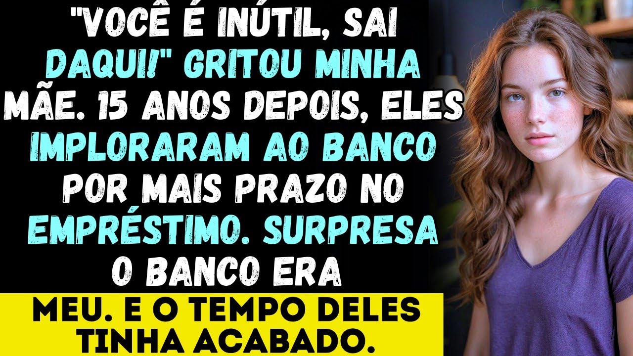 Meus pais me expulsaram de casa por me acharem ‘inútil’ — mas depois eu virei dona do banco deles.