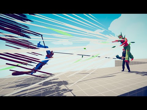 WIND GOD & FISHERMAN + SPEAR THROWER GOD vs EVERY UNIT| TABS Totally Accurate Battle Simulator