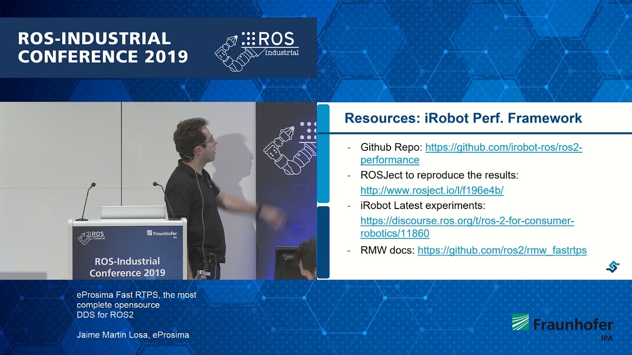 12 - eProsima Fast RTPS, the most complete open source DDS for ROS2, Jaime Martin Losa, eProsima