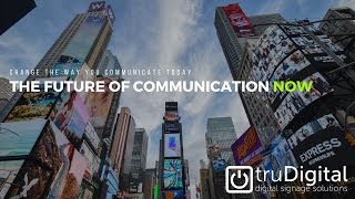 truDigital Signage video