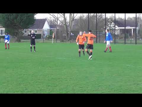 18 jan 2020 VV De Meern JO19-1 - BFC JO19-1 vriendsch 6-0, Doelpunt Ahmed, assist Eskil (6-0)