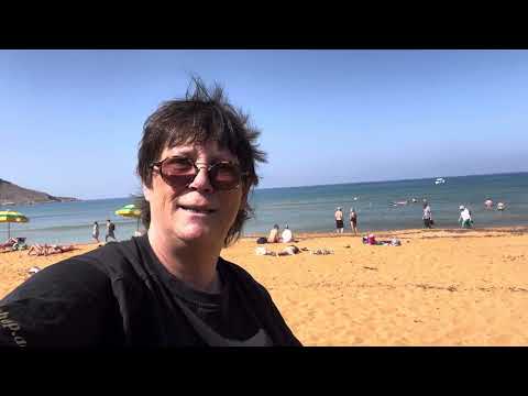 Die #Ramla Bay auf #Gozo im Norden der Insel hat einen schönen Sandstrand!