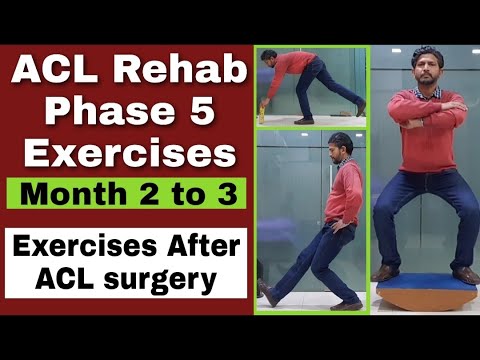 ACL Rehab Phase 5 Exercises in Hindi | ACL Tear | Best Exercises after ACL surgery |
