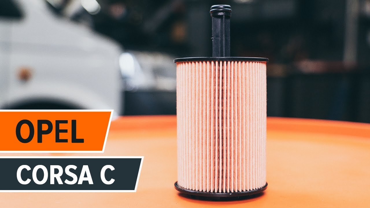 Byta motorolja och filter på Opel Corsa C bensin – utbytesguide