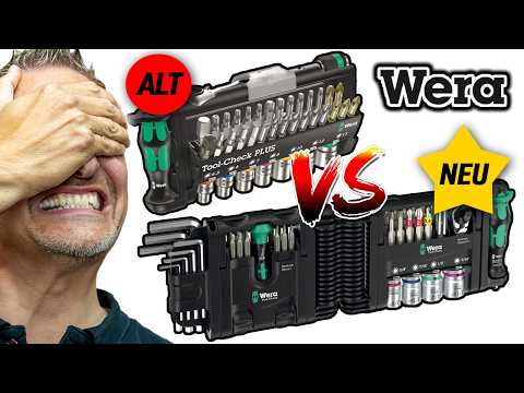 IS THAT NECESSARY? NEW WERA TOOLCHECK! WERA Toolcheck Modular comparison | Tool News 341
