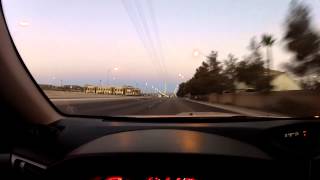 2009 Subaru WRX Launch to 100mph. Tomioka Twin Scroll Turbo, Perrin exhaust.