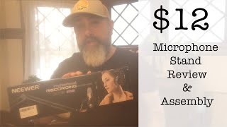 Video thumbnail for Neewer NW-35 Adjustable Microphone Suspension Boom Scissor Arm Stand Review and Set Up by Insomnicat Media