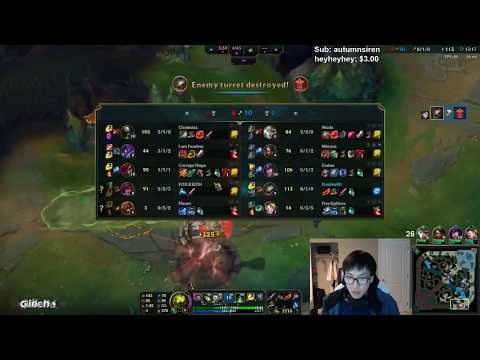 Doublelift as Kog'Maw   Blitzcrank vs Xayah   Brand Bot   S7 Ranked Gameplay Patch 7.21