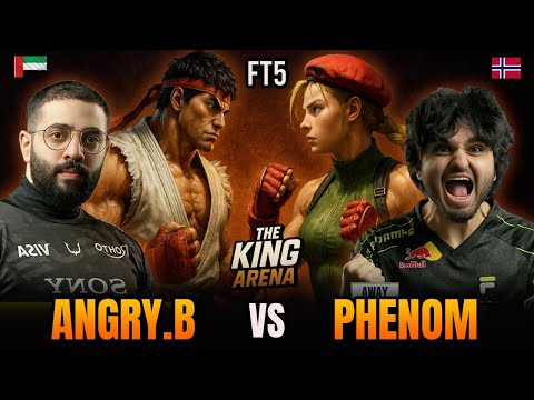 🔥 FT5 ▰ ANGRYBIRD (Ryu) vs PHENOM (Cammy) ▰ Street Fighter 6 | High-Level Set 🔥