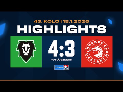 Highlights | BK Mladá Boleslav vs. HC Oceláři Třinec 4:3sn | 18.01.2026