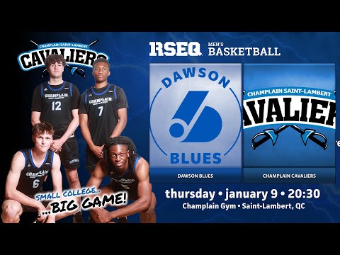 RSEQ Basketball masculin 🏀 Dawson @ Ch.-St-Lambert [2025-01-09]