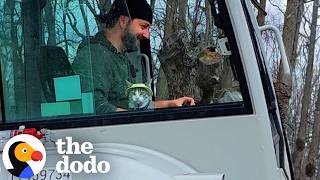 Guy Who “Wasn’t An Animal Person” Now Has A Furry Construction Buddy | The Dodo