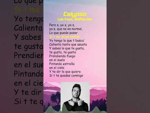 Luis Fonsi, Stefflon Don - Calypso (Lyrics) #shorts