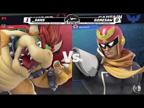 Quarantainment 22 Losers Finals - _Sans (Boswer) Vs. Bonesaw (K Rool, Falcon, Rosalina) - SSBU