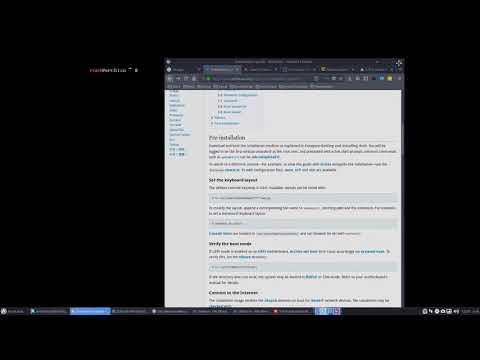 Arch Linux : 6 confirmation that we are working with EFI