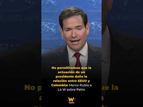 We will not allow the actions of a president to damage the US-Colombia relationship: Marco Rubio ...