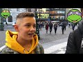 Parkourista Jan Hanko Rozdává Želvy Ninja