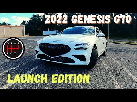 2022 Genesis G70 3.3t AWD Launch Edition Review // Better Than The Kia Stinger and TLX Type S?