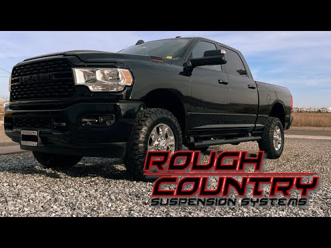 Rough Country Air Bag Install On Our 2022 Ram 2500 Hemi