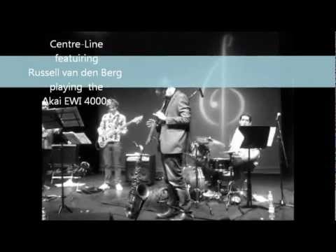 Russell van den Berg playing Akai EWI 4000s with Centre-Line 2012