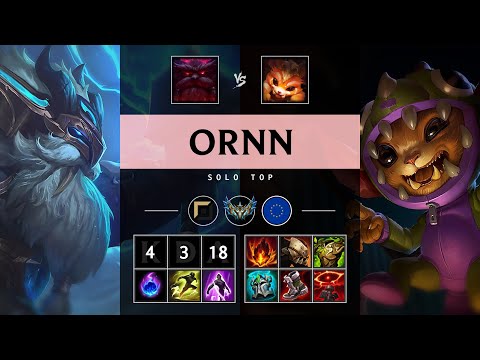 Ornn Top vs Gnar - EUW Challenger Patch 25.06