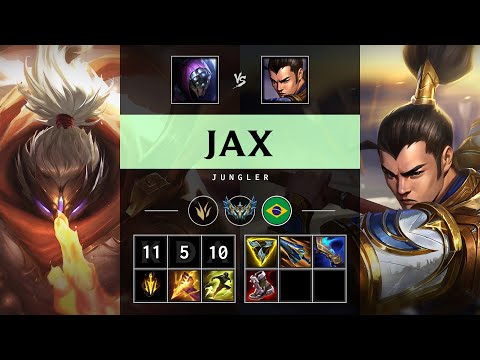 Jax Jungle vs Xin Zhao - BR Challenger Patch 25.S1.2