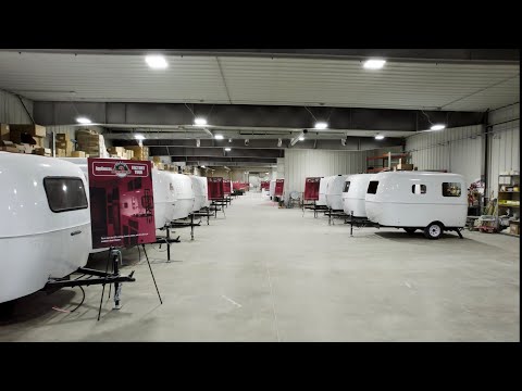 Scamp Trailers Factory Tour 2023