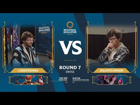 Riftbound Regional Qualifier: Houston 12/6/2025 Round 7a [Lee Sin vs Kai'sa]