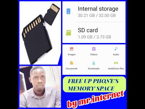HOW TO FREE UP PHONE MEMORY SPACE ON ANDROID MOBILE.(Storage space running out solved)