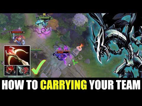 Cancer Physical Build !! How to Visage Carrying His Team?! Gameplay By AshkanTheBoy | Dota 2