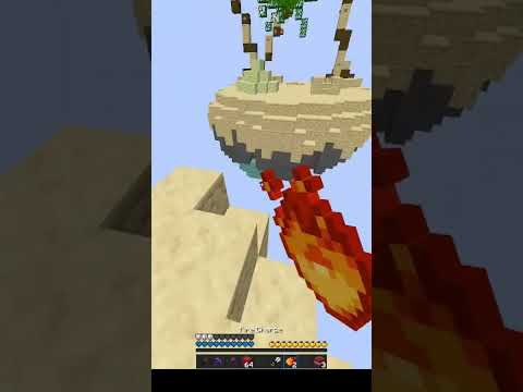 Insane Minecraft Fireball Fight - What was he thinking?!