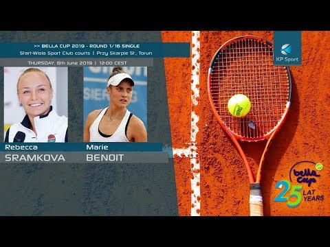 Rebecca SRAMKOVA (SVK) vs Marie BENOIT (BEL) / Bella Cup 2019 / Round 1/16 Single