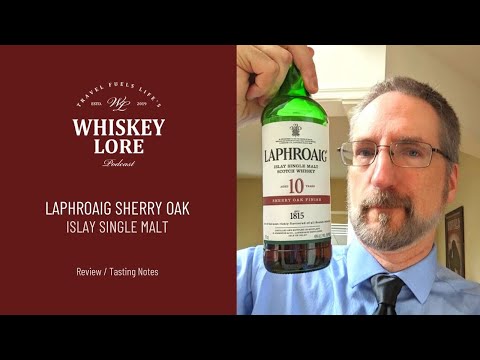 🥃  LAPHROAIG 10 SHERRY OAK FINISH // Drinking Peated Whisky In The Summer