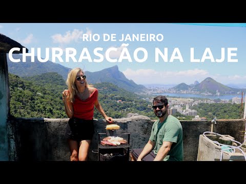 COMIDA de FAVELA na ROCINHA - Feat. Gaba