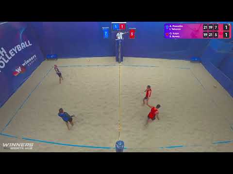 11:40 A. Pasazhin / I. Yehorov - O. Kulyk / S. Borets 23.07.2022 | Winners Beach Volleyball