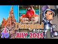 Disneyland Rides July 2025 POVs 4K 60FPS