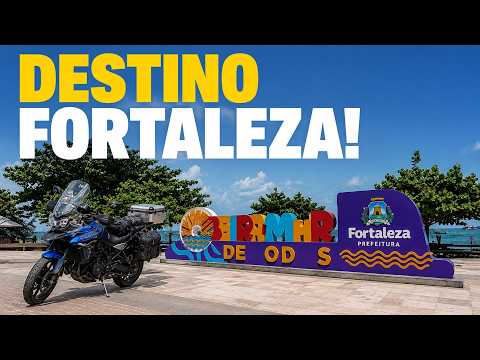 VIAGEM DE MOTO Da Praia do PREÁ à FORTALEZA de Big Trail!