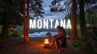 Solo Fall Truck Camping in Montana with my Dog