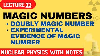 Magic Numbers | Experimental Evidence of Magic Number | doubly magic number