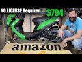 I BOUGHT the CHEAPEST street legal scooter on Amazon