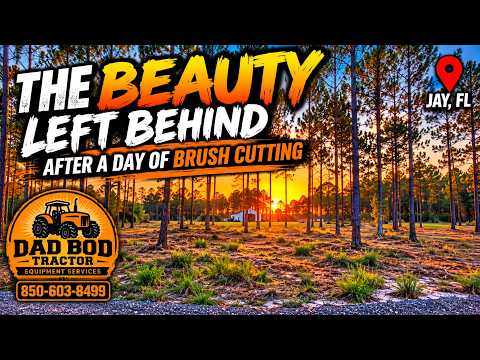 Four Hours of Brush Clearing in Jay, FL (Time-Lapse)