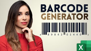 How to create barcodes in Excel that WORK!