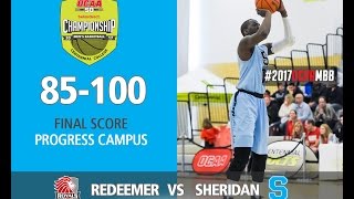 Game Highlights - Redeemer vs Sheridan (85-100)
