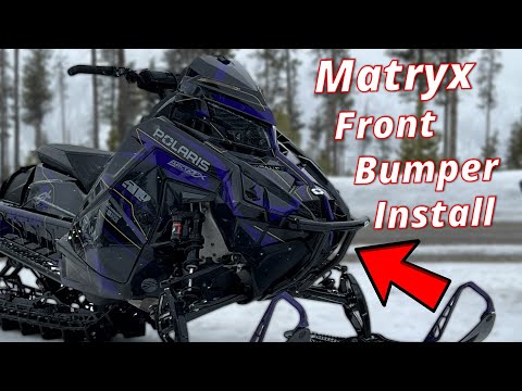 Polaris Matryx Front Bumper Install || BackwoodsBMP