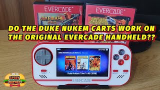 Duke Nukem Collections 1 & 2 - Do They Work On The Original Evercade Handheld??