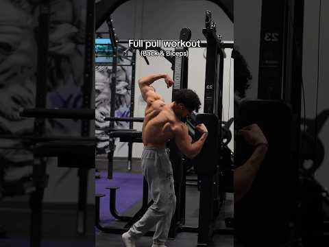 My Full Pull Workout (Back & Biceps) 🦾